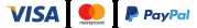 Visa, MasterCard, PayPal Logo